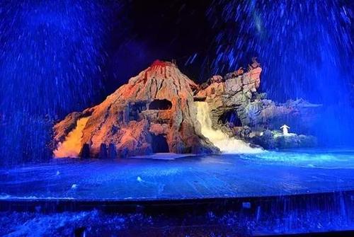 火山秀舞台设计 SCENIC VOLCANO SHOW