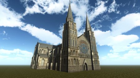 教堂灯光音响设计 Church design